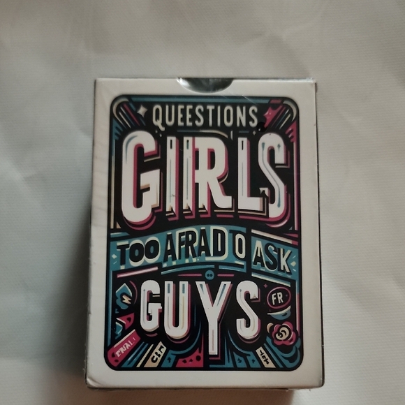 Other - Questions Girls are Too Afraid to Ask Guys | Party Conversation Starter Game |